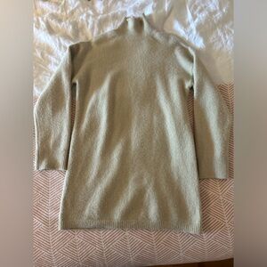 Beige mini zara knit dress